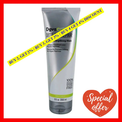 Deep Sea Repair Seaweed Strengthening Mask By Devacurl For Unisex - 8 Oz