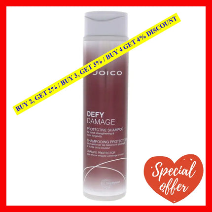 Defy Damage Protective Shampoo By Joico For Unisex - 10.1 Oz