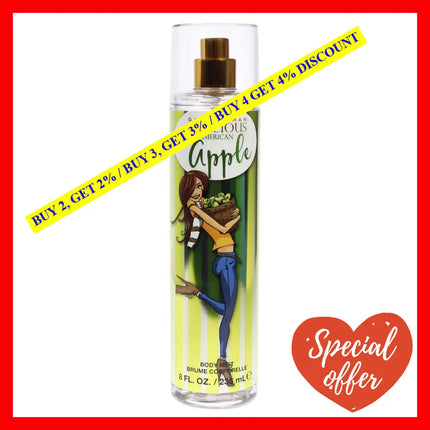 Delicious All American Apple By Gale Hayman For Women - 8 Oz Body Mist