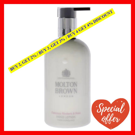 Delicious Rhubarb And Rose Hand Lotion By Molton Brown For Women - 10 Oz