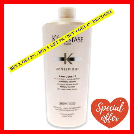 Densifique Bain Densite Bodifying Shampoo By Kerastase For Unisex - 34 Oz