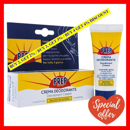 Deodorant Cream By Prep For Women - 1.1 Oz