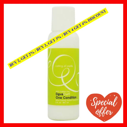 Devacurl One Condition Ultra Creamy Instant Conditioner By For Unisex - 3 Oz