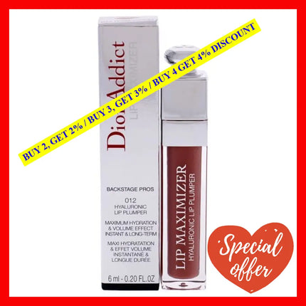 Dior Addict Lip Maximizer - 012 Rosewood By Christian For Women 0.2 Oz Lipstick