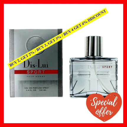 Dis Lui Sport By Yzy 3.4 Oz Eau De Perfume Spray For Men