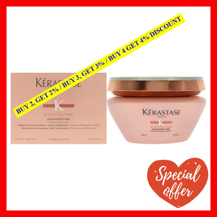 Discipline Maskeratine Masque High Concentration By Kerastase For Unisex - 6.8 Oz