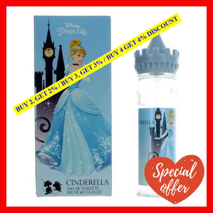 Disney Cinderella Castle 3.4 Eau De Toilette Spray