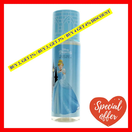 Disney Cinderella Castle By Princess 8 Oz Body Mist For Women