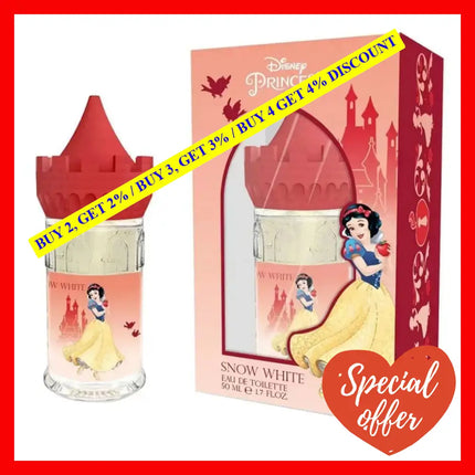 Disney Snow White 3.4 Eau De Toilette Spray