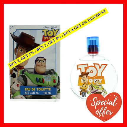 Disney Toy Story 3.4 Eau De Toilette Spray