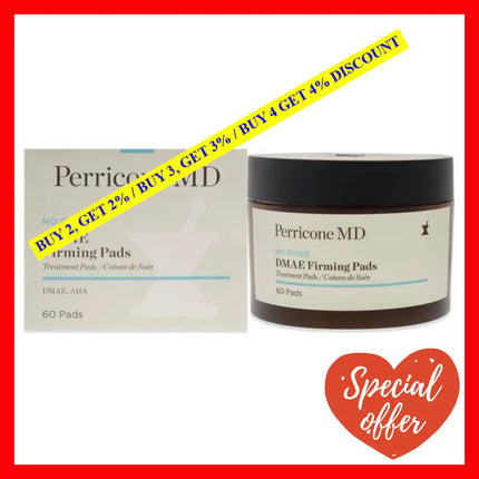 Dmae Firming Pads By Perricone Md For Unisex - 60 Pc