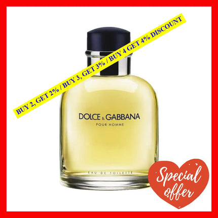 Dolce And Gabbana By For Men - 6.7 Oz Edt Spray