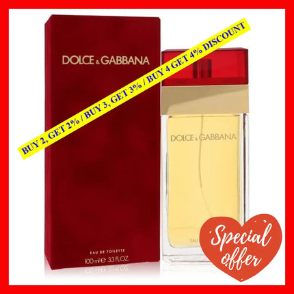 Dolce And Gabbana By For Women - 3.4 Oz Edt Spray (Tester)