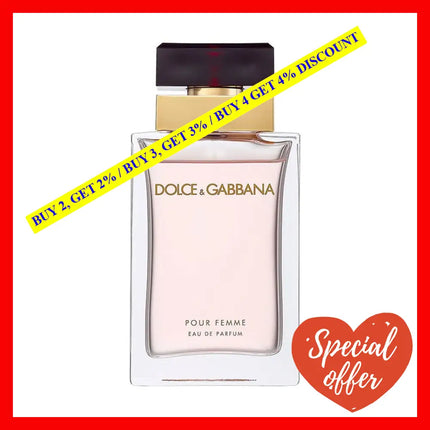 Dolce And Gabbana Pour Femme By For Women - 3.3 Oz Edp Spray