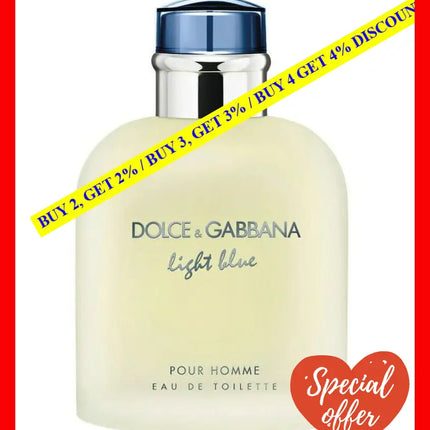 Dolce & Gabbana Light Blue Pour Homme Edt Spray For Men 75Ml - 8057971180363