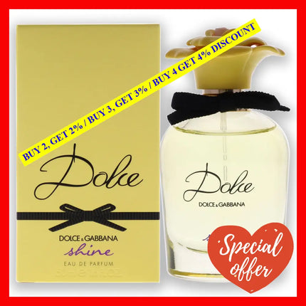 Dolce Shine By And Gabbana For Women - 1.6 Oz Edp Spray