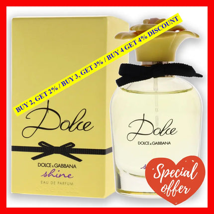 Dolce Shine By And Gabbana For Women - 1.6 Oz Edp Spray