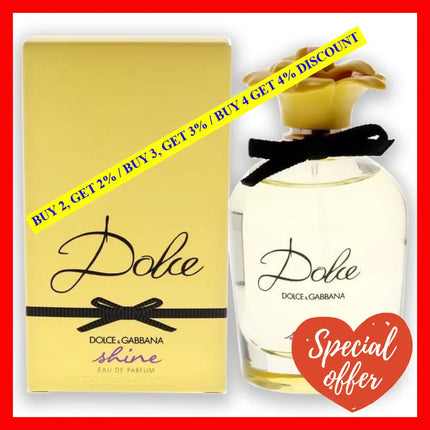 Dolce Shine By And Gabbana For Women - 2.5 Oz Edp Spray