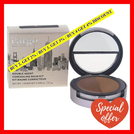 Double Agent Concealing Balm Kit - # 5N Dark By Cargo For Women 0.095 Oz Concealer