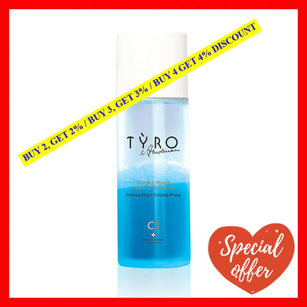 Double Phase Makeup Remover By Tyro For Unisex - 4.23 Oz