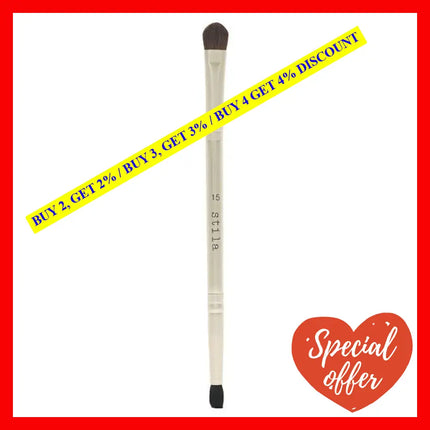 Double Sided Eye Liner Brush - 15 By Stila For Women 1 Pc