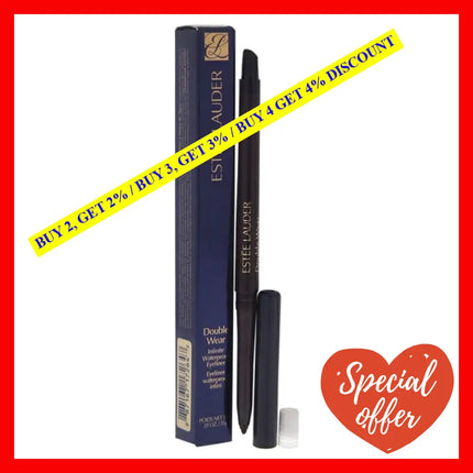 Double Wear Infinite Waterproof Eyeliner - # 02 Espresso By Estee Lauder For Women 0.01 Oz