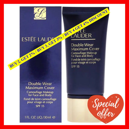 Double Wear Maximum Cover Camouflage Makeup Spf 15 - 1N3 Creamy Vanilla By Estee Lauder For Women 1