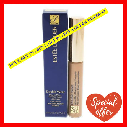 Double Wear Stay-In-Place Flawless Concealer - 3C Medium Cool By Estee Lauder For Women 0.24 Oz