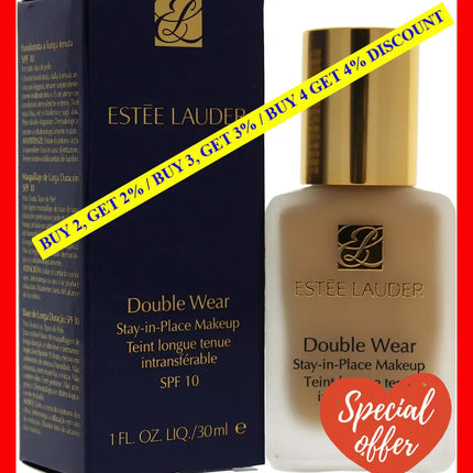 Double Wear Stay-In-Place Makeup Spf 10 - 2N2 Buff By Estee Lauder For Women 1 Oz Foundation