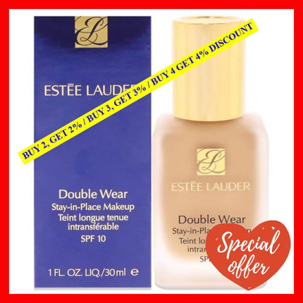 Double Wear Stay-In-Place Makeup Spf 10 - 37 3W1 Tawny By Estee Lauder For Women 1 Oz Foundation