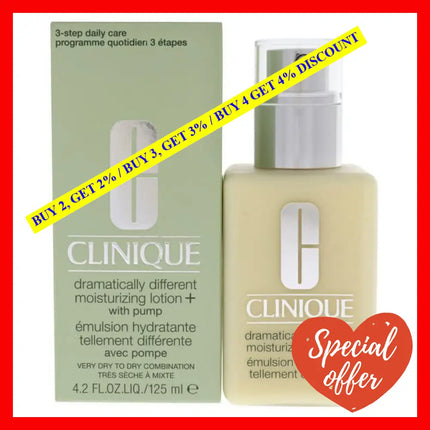 Dramatically Different Moisturizing Lotion Plus - Very Dry To Combination Skin By Clinique For