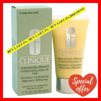 Dramatically Different Moisturizing Lotion+ - Very Dry To Combination Skin By Clinique For Unisex