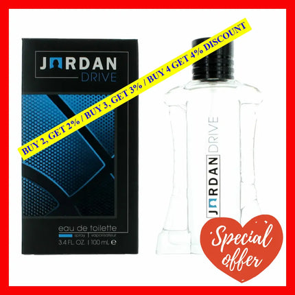 Drive By Michael Jordan 3.4 Oz Eau De Toilette Spray For Men