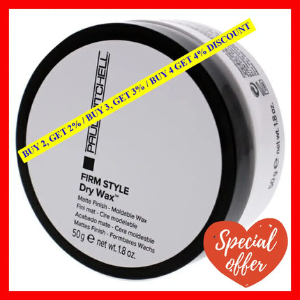 Dry Wax By Paul Mitchell For Unisex - 1.8 Oz