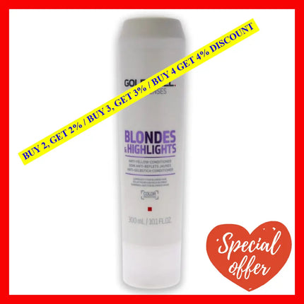 Dualsenses Blondes And Highlights Conditioner By Goldwell For Unisex - 10.1 Oz