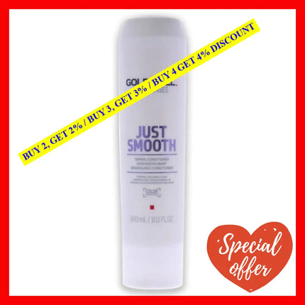 Dualsenses Just Smooth Taming Conditioner By Goldwell For Unisex - 10.1 Oz