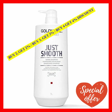 Dualsenses Just Smooth Taming Shampoo By Goldwell For Unisex - 33.8 Oz