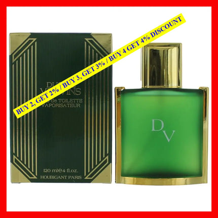 Duc De Vervins By Houbigant 4 Oz Eau Toilette Spray For Men