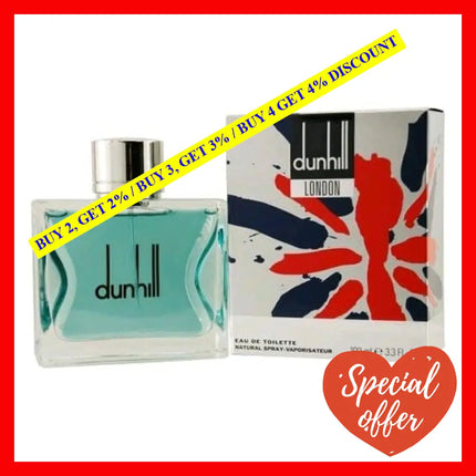 Dunhill London By Alfred 3.3 Oz Eau De Toilette Spray For Men