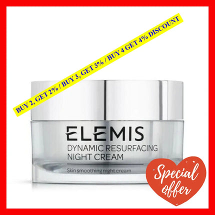 Dynamic Resurfacing Night Cream By Elemis For Women - 1.6 Oz