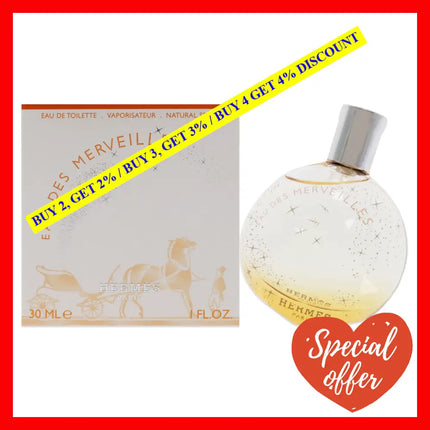 Eau Des Merveilles By Hermes For Women - 1 Oz Edt Spray