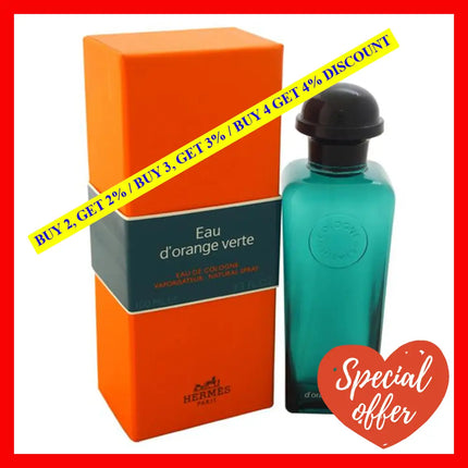 Eau Dorange Verte By Hermes For Unisex - 3.3 Oz Edc Spray