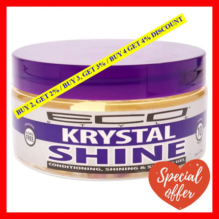 Eco Shine Gel - Krystal By Ecoco For Unisex 8 Oz