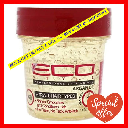 Eco Style Gel - Argan Oil By Ecoco For Unisex 1.6 Oz