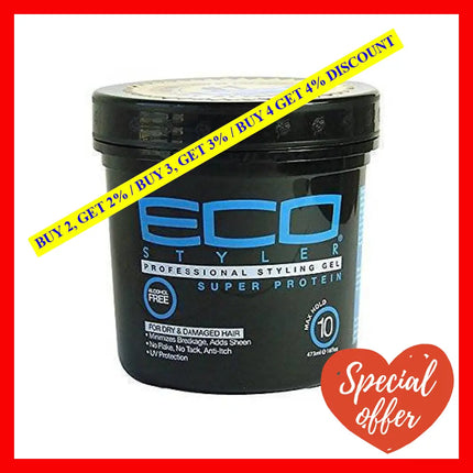 Eco Style Gel - Regular Super Protein By Ecoco For Unisex 16 Oz