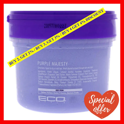 Eco Style Lavender Styling Cream By Ecoco For Unisex - 12 Oz