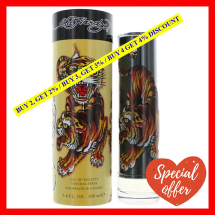 Ed Hardy By Christian Audigier 3.4 Oz Eau De Toilette Spray For Men