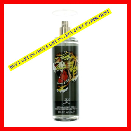 Ed Hardy Tiger Ink By 8 Oz Fine Fragrance Mist For Unisex