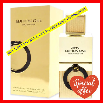 Edition One By Armaf For Women - 3.4 Oz Edp Spray