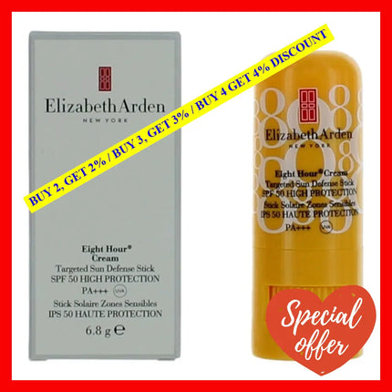 Eight Hour Cream By Elizabeth Arden.2 Oz Targeted Sun Defense Stick For Women